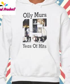 Olly Murs 2025 Tour Hoodie White