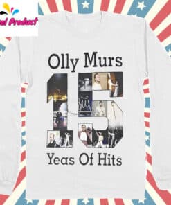 Olly Murs 2025 Tour Long Sleeve White
