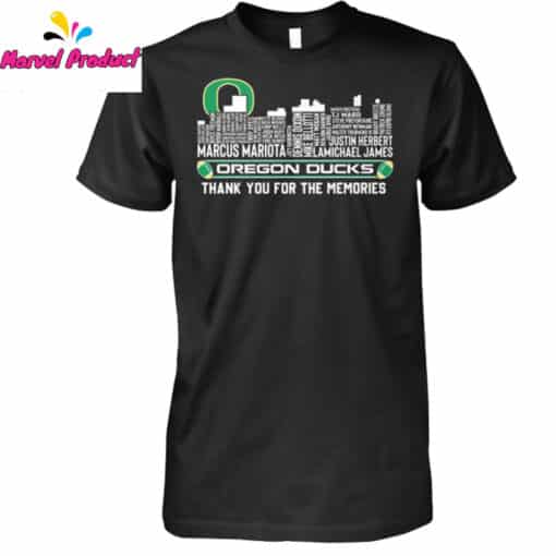 Oregon Ducks Football Legends Thank You For The Memories Shirt