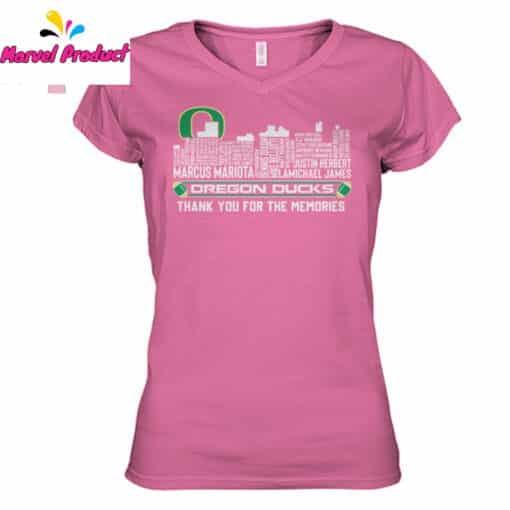 Oregon Ducks Football Legends Thank You For The Memories Shirt - Image 3