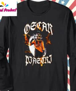 Oscar Piastri F1 Fan Long Sleeve Black