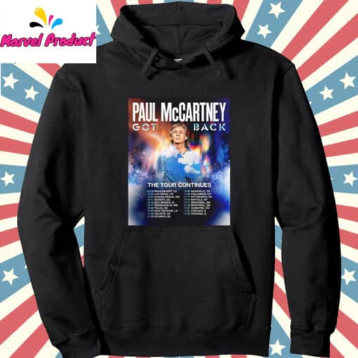 Paul McCartney Got Back Tour Dates 2025 Shirt - Image 4