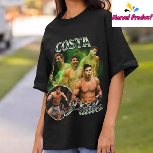Paulo Costa 90s UFC Shirt - Image 3
