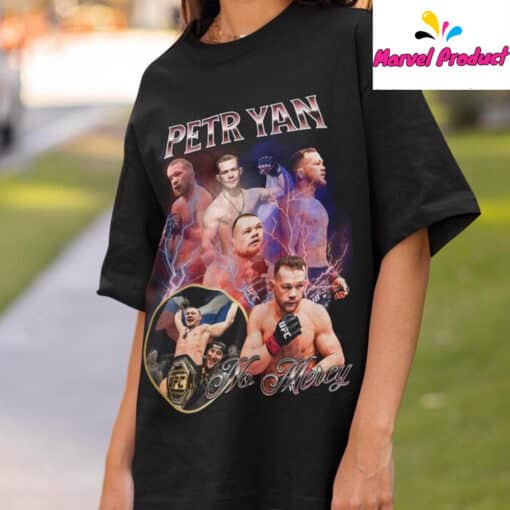 Petr Yan Vintage Style UFC MMA Shirt - Image 3