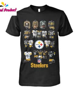 Pittsburgh Steelers Jersey Evolution History Shirt
