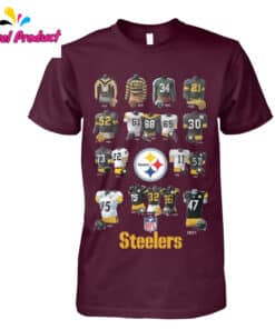 Pittsburgh Steelers Jersey Evolution History Shirt2