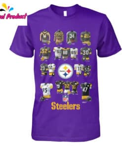 Pittsburgh Steelers Jersey Evolution History Shirt3