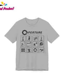 Portal Game Series Aperture Laboratories Logo T Shirt 1