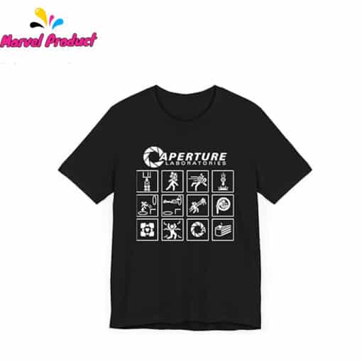 Portal Game Series Aperture Laboratories Logo T-Shirt