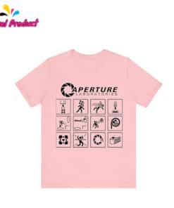 Portal Game Series Aperture Laboratories Logo TShirt