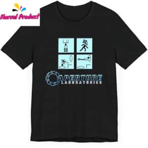 Portal Game Series Aperture Laboratories T-Shirt 12 Portal Game Series Aperture Laboratories T Shirt