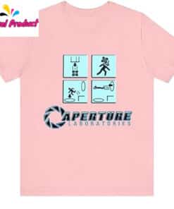 Portal Game Series Aperture Laboratories TShirt