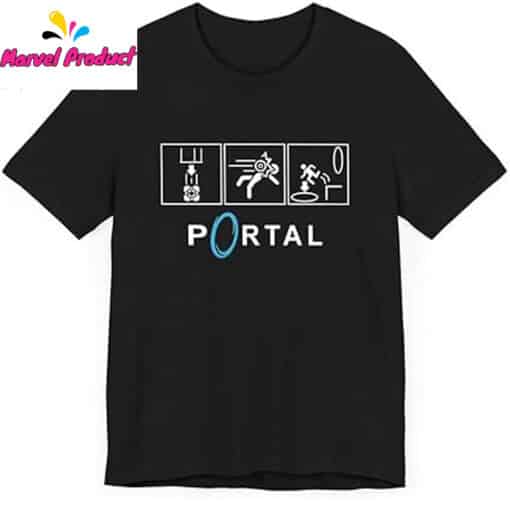 Portal Game Series Illustration T-Shirt