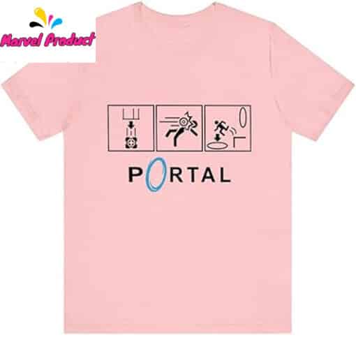 Portal Game Series Illustration T-Shirt - Image 4