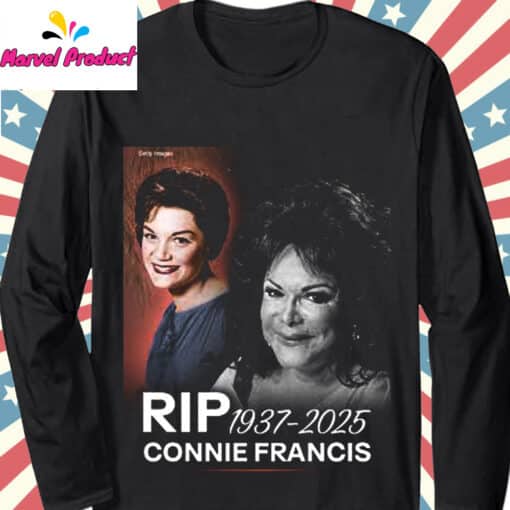 RIP Connie Francis 1937-2025 Shirt - Image 3