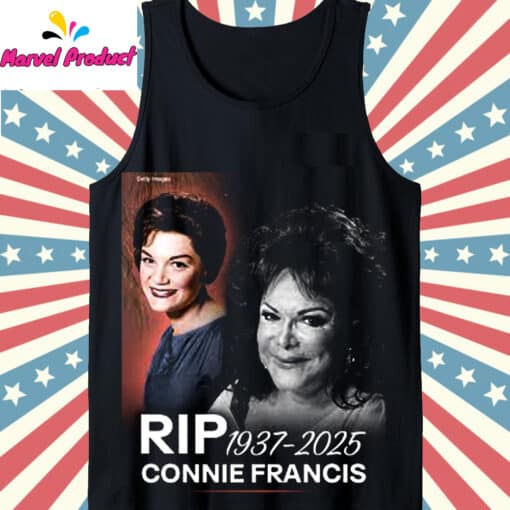 RIP Connie Francis 1937-2025 Shirt - Image 4