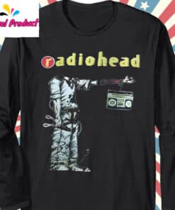 Radiohead OK Computer Album Art Fan Long Sleeve Black