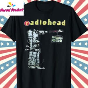 Radiohead OK Computer Album Art Fan T Shirt Black 1