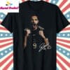 Raul Jimenez Mexico Soccer Player Graphic T Shirt Black 1