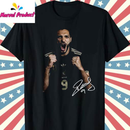 Raul Jimenez Mexico Soccer Player Graphic Shirt