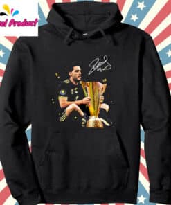Raul Jimenez Soccer Player with Trophy Hoodie Black 1