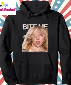 Renee Rapp Bite Me Tour 2025 Hoodie Black