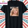 Renee Rapp Bite Me Tour 2025 T Shirt Black