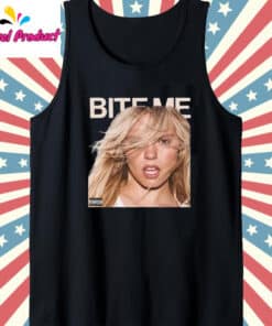 Renee Rapp Bite Me Tour 2025 Tank Top Black