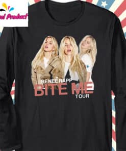 Renee Rapp Bite Me Tour Vintage Long Sleeve Black