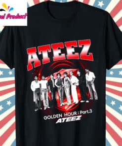 Retro Ateez Golden Hour Part 3 Shirt