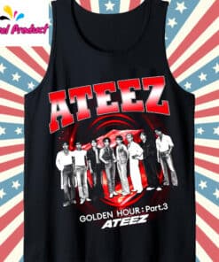 Retro Ateez Golden Hour Part 3 Shirt3