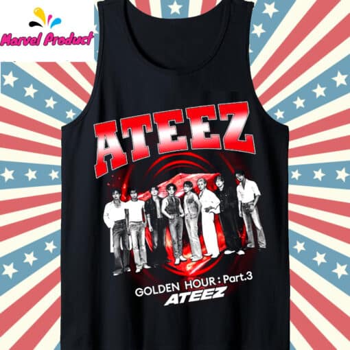 Retro Ateez Golden Hour Part 3 Shirt - Image 3