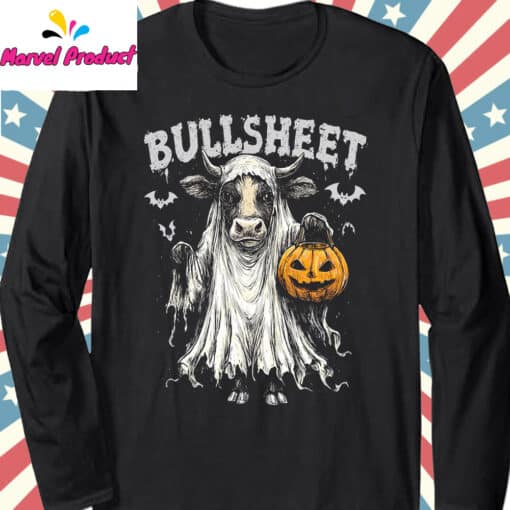 Retro Bullsheet Halloween Shirt - Image 2