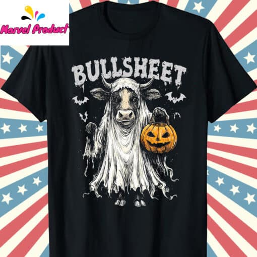 Retro Bullsheet Halloween Shirt