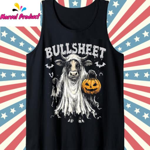 Retro Bullsheet Halloween Shirt - Image 4