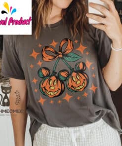 Retro Disney Pumpkin Mickey Shirt2