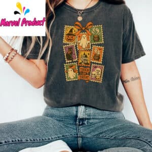Retro Halloween Cat Ghost Shirt