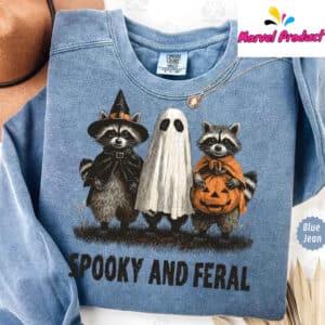 Retro Spooky And Feral Raccoon 12 Retro Spooky And Feral Raccoon