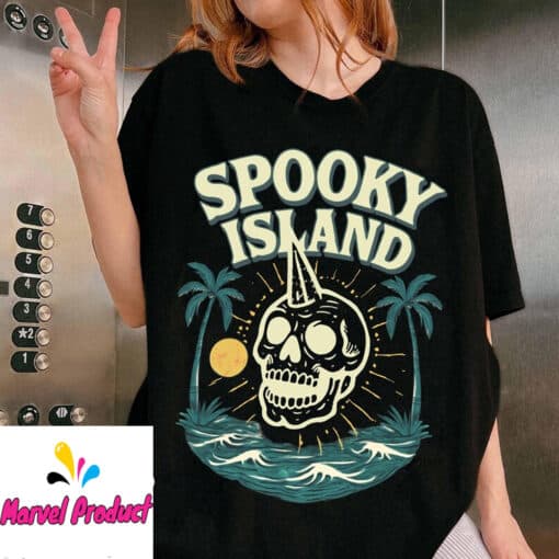 Retro Spooky Island Shirt