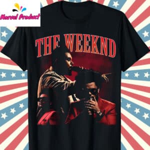 Retro The Weeknd Concert Fan Merch 2025 Tour Shirt 1