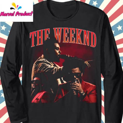 Retro The Weeknd Concert Fan Merch 2025 Tour Shirt - Image 3