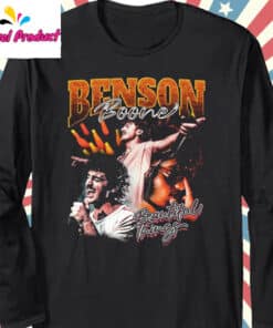 Retro Vintage Benson Boone Style Long Sleeve Black