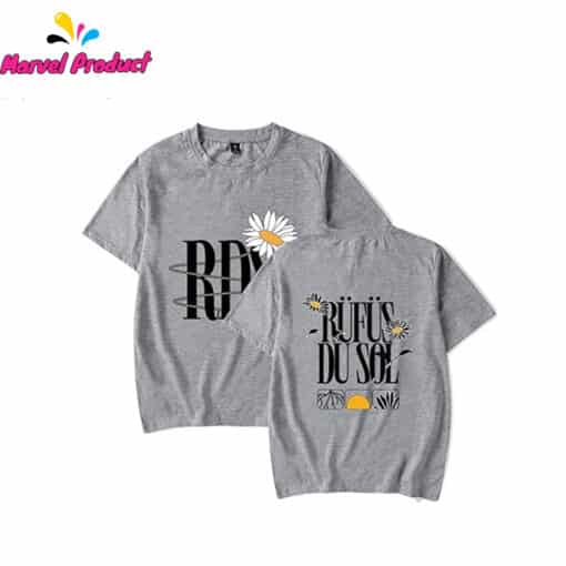Rufus Du Sol RDS Flower Logo T-Shirt - Image 2