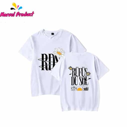 Rufus Du Sol RDS Flower Logo T-Shirt - Image 3