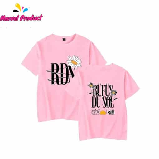 Rufus Du Sol RDS Flower Logo T-Shirt - Image 4