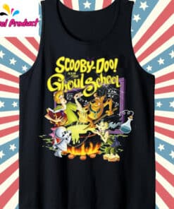 Scooby Doo And The Ghoul School Shirt Tank Top Black