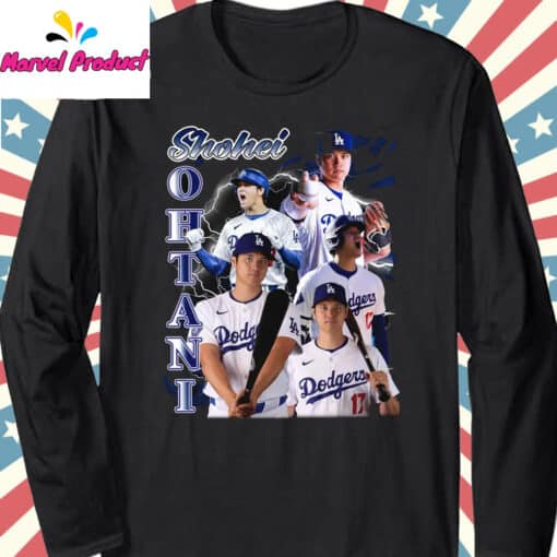 Shohei Ohtani Dodgers Baseball Player Graphic Shirt - Image 3