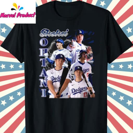 Shohei Ohtani Dodgers Baseball Player Graphic Shirt