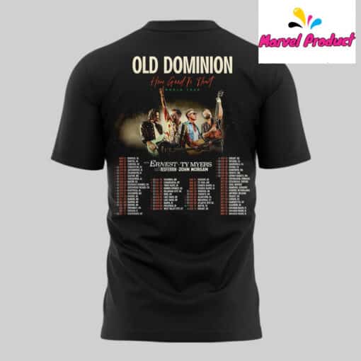 Special Old Dominion How Good Is That World Tour 2025 Shirt - Image 3