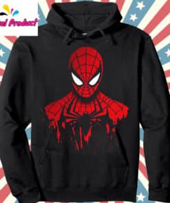 Spider-Man Red and Black Graphic Shirt